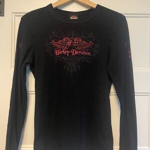 Women’s Harley Davidson Graphic Long Sleeve Shirt